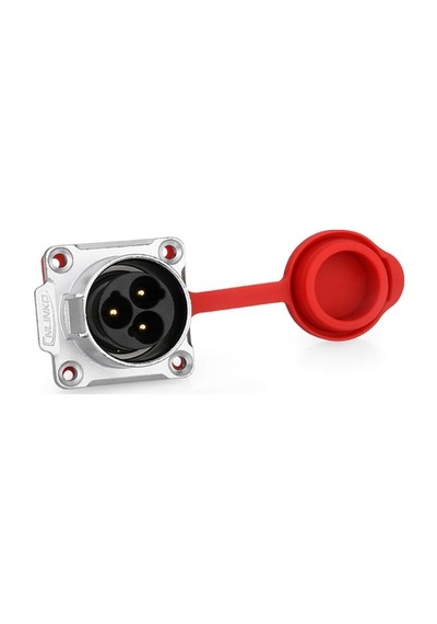 Lp-24-c03sx-03-401 3-pin Su Geçirmez Konnektör - Erkek