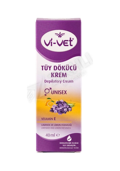 5 Adet Vi-vet Tüy Dökücü Krem Parfümlü 40 Ml
