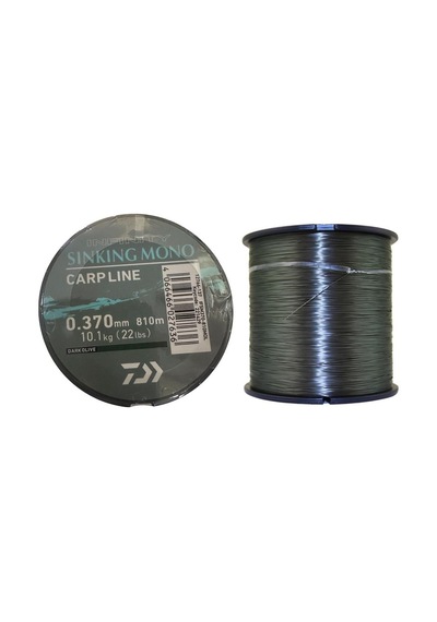 Daiwa İnfinity 810mt 0.37mm Sinking Sazan Misinası Dark Olive