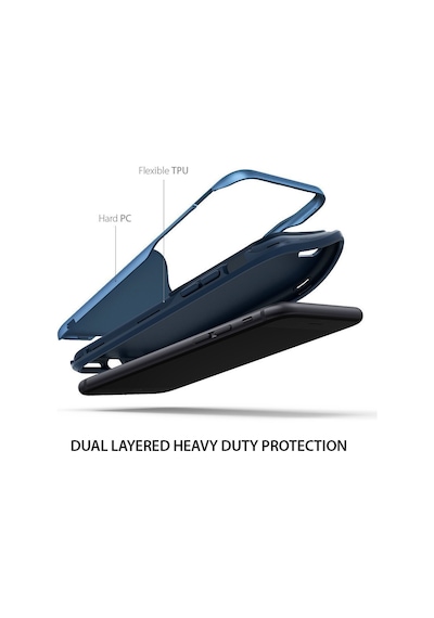 Ringke Wave Apple Uyumlu iPhone 7/8 İle Kılıf Coastal Blue