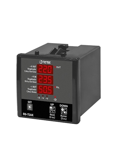 Rg-72akc Dijital Voltmetre Regülatörler İçin Servo Ve Akım Kontrolü