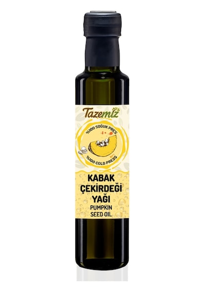 Tazemiz Soğuk Sıkım Kabak Çekirdeği Yağı 250 ML