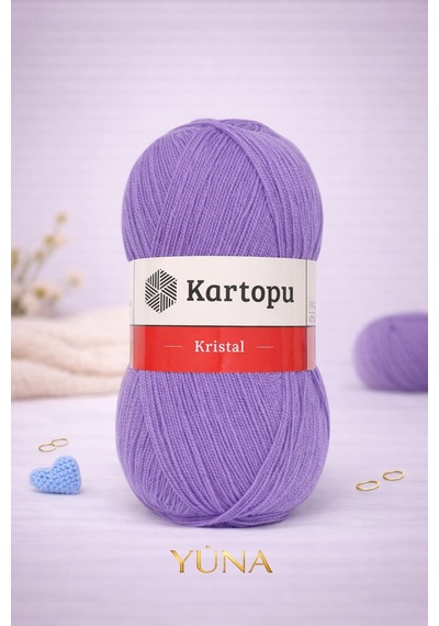 Kristal Örgü İpi K708 Lila