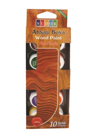 Südor 10 Renk Ahşap Boya 10x15 Ml