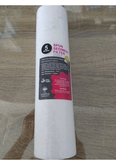 5 Micron Spun Sediment Filtre