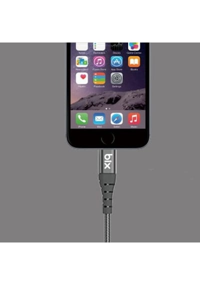 Bix Apple iPhone Uyumlu Için Ultra Güçlendirilmiş Mfı Lightning Şarj Kablosu