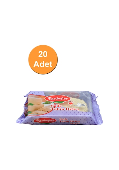 Kardeşler Sade Tahin Helva 20 x 250 G