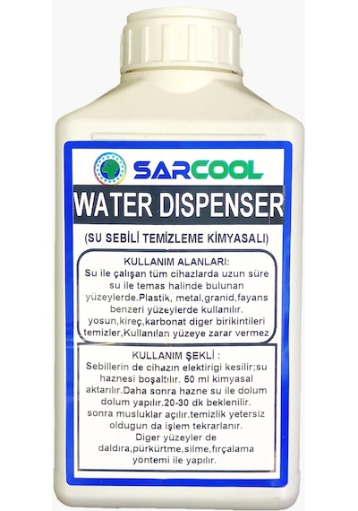 Su Sebili Temizleme İlacı 1 Lt