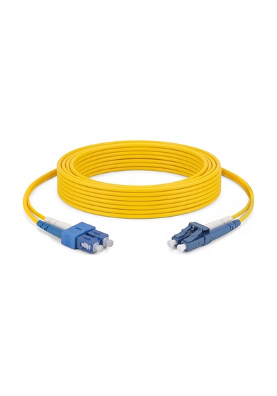 Alfafonet Sc/upc-lc/upc Singlemode Dupleks 5 Metre Fiber Patch Cord