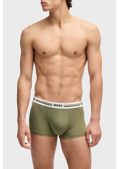Boss Erkek Boxer 50492200 961 Siyah-haki-antrasit Siyah-haki-antrasit