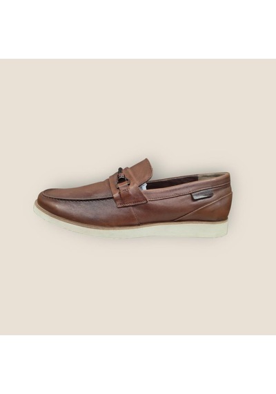 Pepita 4120 Tokalı Loafer Deri Erkek Ayakkabı Siyah