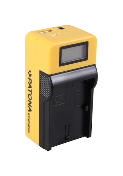 Patona Senkron Lcd Ekranlı Usb Şarj Cihazı Canon Lp-e6