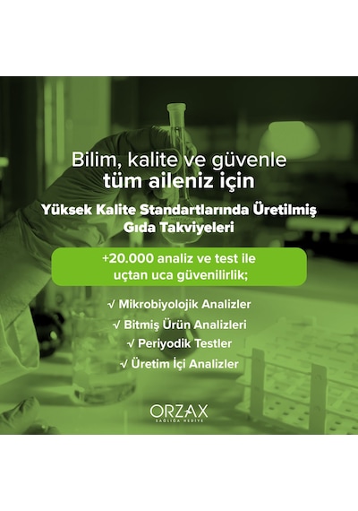 Orzax Ocean Krom Pikolinat 90 Kapsül - 200 Μg Krom İçeren Takviye Edici Gıda