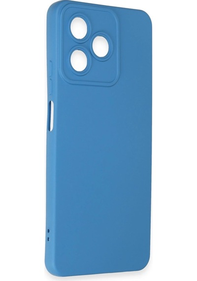 Uryport Realme C53 Kılıf Nano İçi Kadife Silikon - Mavi