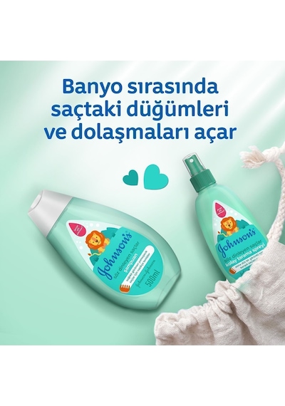 Johnson's Baby Söz Dinleyen Saçlar Bebek Şampuanı 500 ML