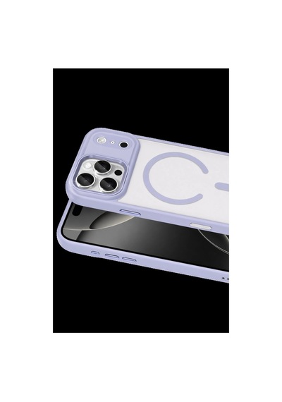 Joko Apple iPhone Uyumlu 17 Pro Terea Magsafe Kapak - Mor İtdark56273