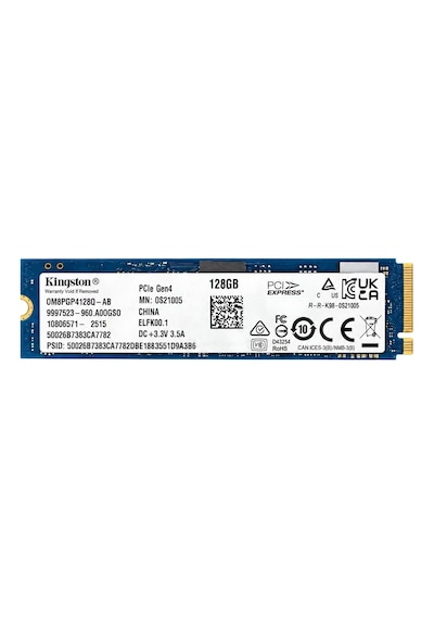 Kingston 128gb M.2 2280 Nvme Pcıe Gen4 Ssd Om8pgp4128q-ab