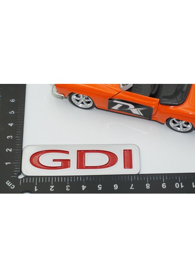 Dk Tuning Hyundai Gdi 3m Abs Gri Kırmızı Bagaj Logo Arma Amblem Bagaj Arma