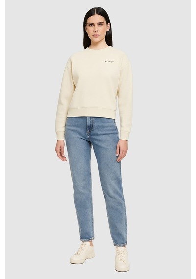 Guess Kadın Aurelia Aktif Sweatshirt - Beyaz Beyaz