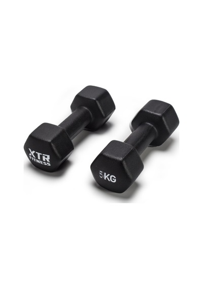 XTR Fitness Vinyl Neoprene Dambıl 5 Kg X 2 Adet