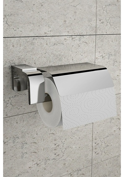 Krom Lux 5 Li Banyo Seti Wc Kağıtlık,bornozluk,uzun Havluluk Gümüş