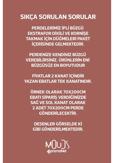 Art Flora Desenli Süet Oturma Odası Salon Fon Perde Baskılı Ekstrafor Büzgü 2 Kanat Prd-1029 Çok Renkli