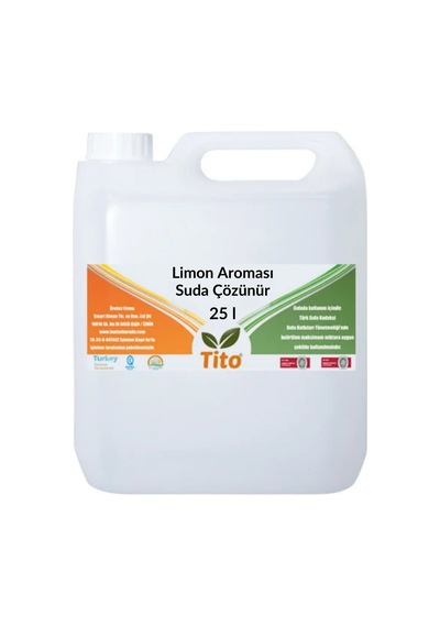 Limon Aroması Suda Çözünür 25 Litre