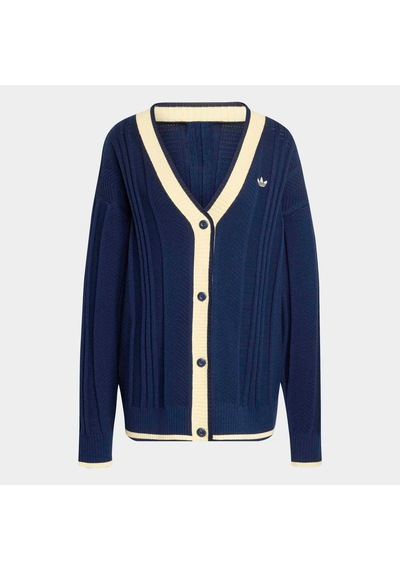 Adidas Cable Knit Kadın Mavi Hırka Kt1859