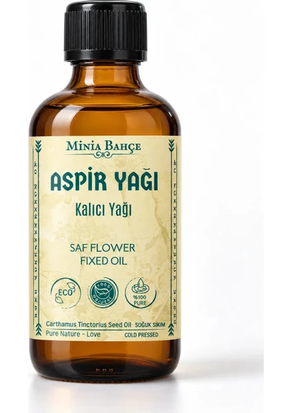 Minia Bahçe Soğuk Sıkım Aspir Yağı 150 Ml