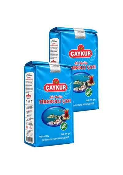 42 Nolu Tirebolu Dökme Çay 200 Gr. İkili Paket
