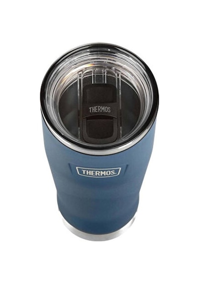 Thermos Icon Is115 0,53l Slıde Lock Mug Solent Navy W/straw Klasik Termos Is115-022982 Lacivert Lacivert