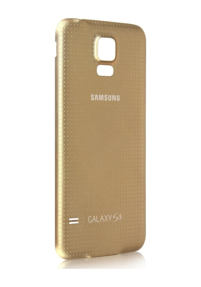 Samsung Uyumlu Galaxy S5 Arka Batarya Kapak-Siyah