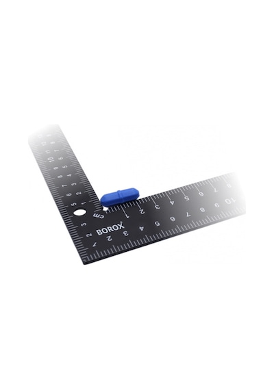 Mavi Teflon Karıştırıcı Halkalı Manyetik Balık 8 x 25 MM 5 Adet
