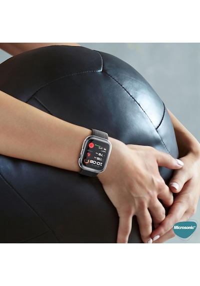 Microsonic Huawei Watch D2 Kılıf 360 Full Round Soft Silicone