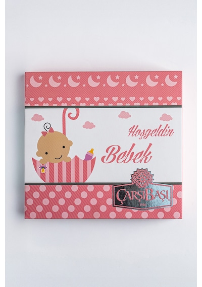 Bebek Hediyelik Madlen Çikolata Pembe 48li