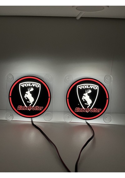 Ahmet Otomotiv Volvo Cam Önü Logo Tabela 24volt