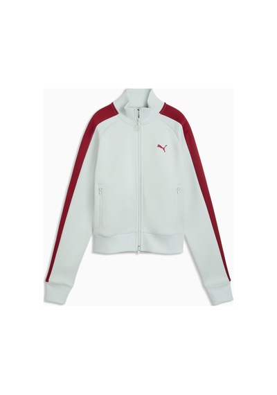 Puma T7 Kadın Beyaz Ceket 629796-29 Yeşil