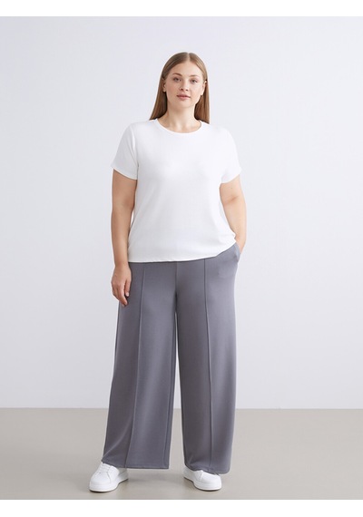 Lcw Dream Gri Beli Lastikli Kadın Pijama Altı