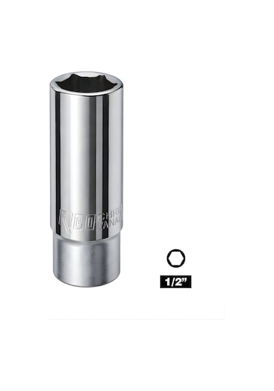 Rıco 1/2 Altı Köşe Derin Lokma 16 Mm