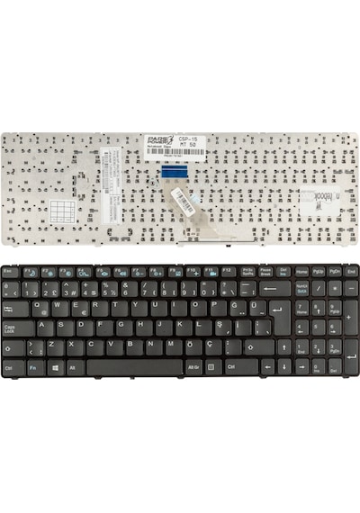 Casper Uyumlu Mp-09Q36Tq-360W. Mt50-3S4400-S4S6 Notebook Klavye Siyah Siyah