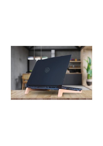Fida Kayın Ahşap Laptop Standı Yatak Üstü Tablet Çalışma Masası
