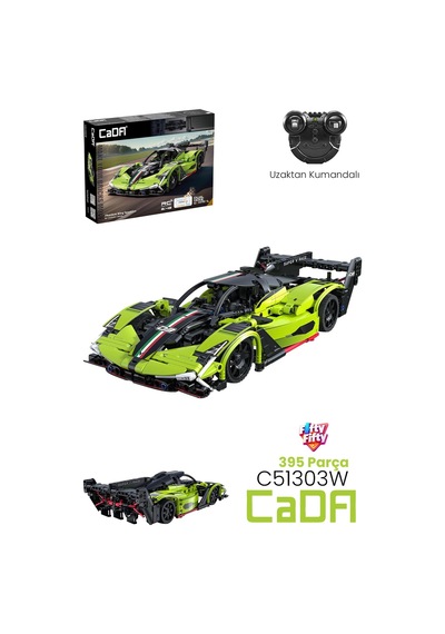 Cada Uzaktan Kumandalı Phantom Wing Sport Car 395 Parça Oyuncak Yapım Seti Blok Araba -ffcada-c51303w Cada Uzaktan Kumandalı Phantom Wing Sport Car 395 Parça Oyuncak Yapım Seti Blok Araba -ffcada-c51303w