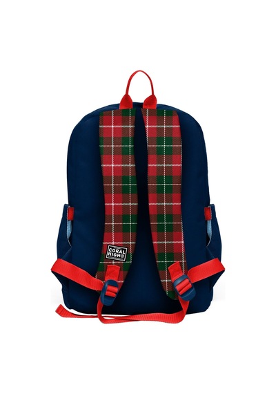 Coral High Kız Çocuk Lacivert Kırmızı Ekosa Desenli İlkokul Sırt Çantası Dört Bölme 33207 Çok Renkli Coral High Kız Çocuk Lacivert Kırmızı Ekosa Desenli İlkokul Sırt Çantası Dört Bölme 33207 Çok Renkli