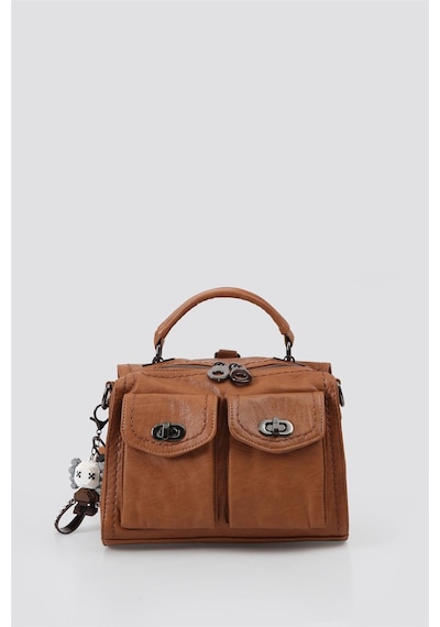Ççs 17547 Kadın Omuz Ve Sırt Çantası CAMEL
