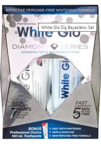 White Glo Diş Beyazlatma Seti