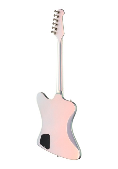 Epiphone Futura Firebird Custom Elektro Gitar Quicksilver Shift 104080445202