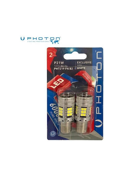Photon 12v-24v 93 Ampul 36 Ledli Beyaz Fanlı Canbus 2 Ad