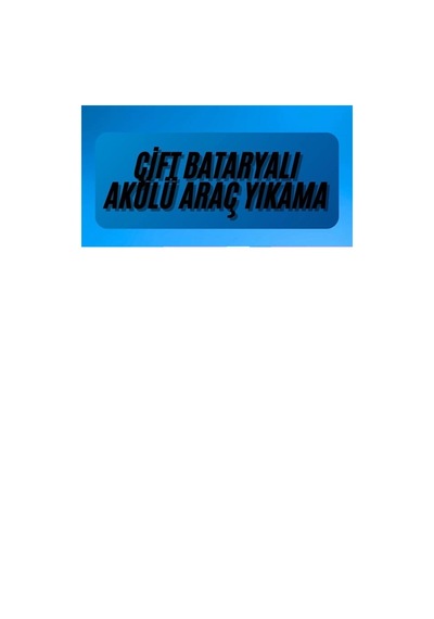 Akülü Oto Araç Yıkama Yüksek Basınçlı Araba Yıkama Makinesi Şarjlı Çok Renkli 86701619