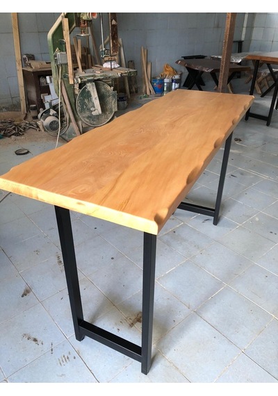 Bintaşmobilya Kütük Bar Masası 200X60.Cm