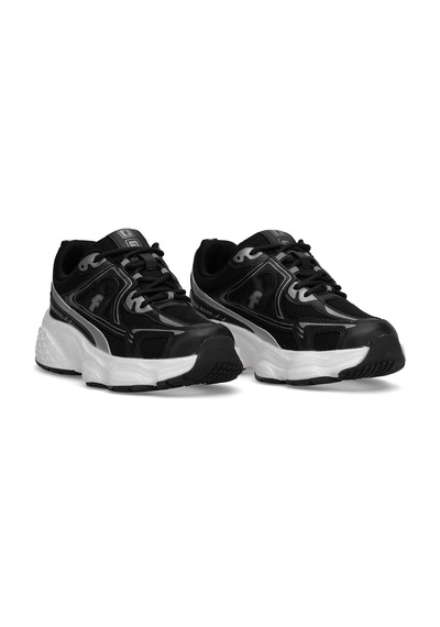 Ayakkabı Fuarı Elit Ysflt329 Kadın Klasik Sneaker Siyah - Beyaz Siyah - Beyaz
